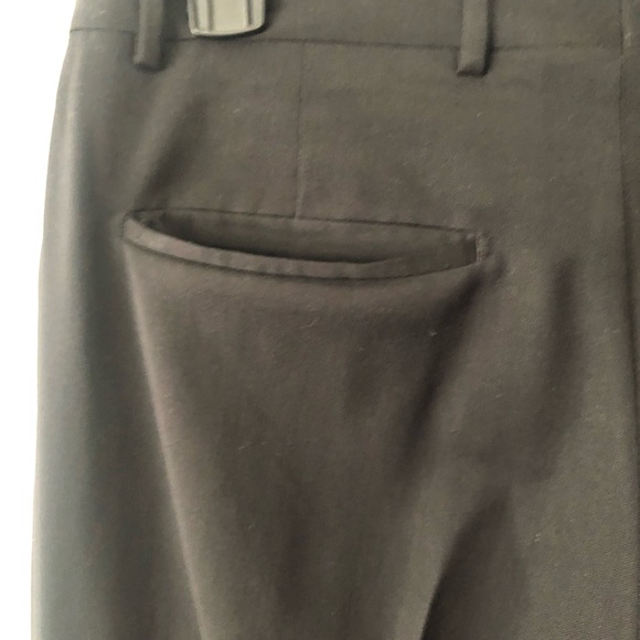 BANANA REPUBLIC MEN’S BLACK SLIM SOLID ITALIAN WOOL SUIT PANTS.SIZE 34-32 - Picture 10 of 14